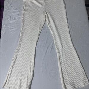Wild Fable White Ribbed Pants